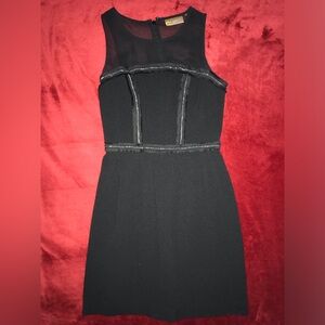 Vera Wang Black Mini Dress